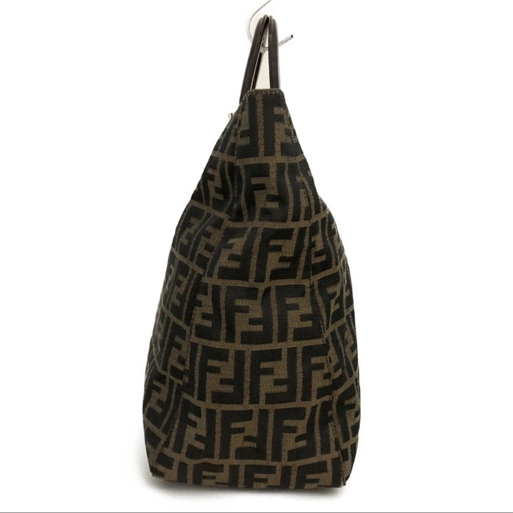 AUTH Fendi Zucca Canvas Tote - Picture 3 of 9